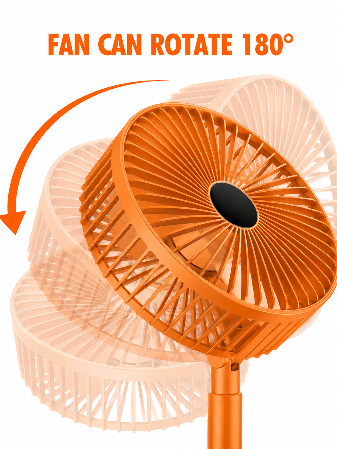 Portable Rechargeable Handheld Fan – Foldable & Quiet