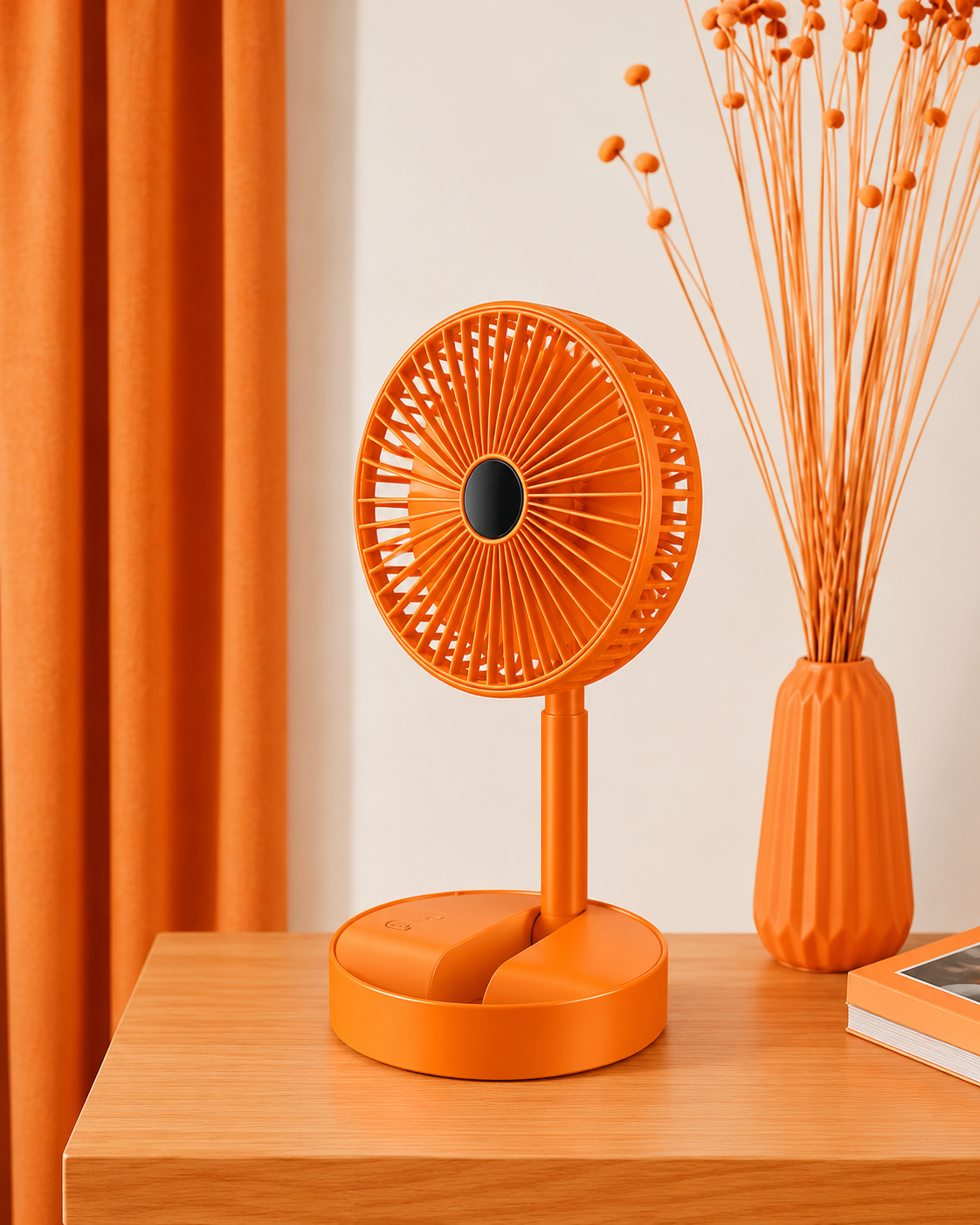Portable Rechargeable Handheld Fan – Foldable & Quiet