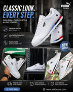 Roma Motorsport Sneakers – Cushioned, Non-Slip Sole